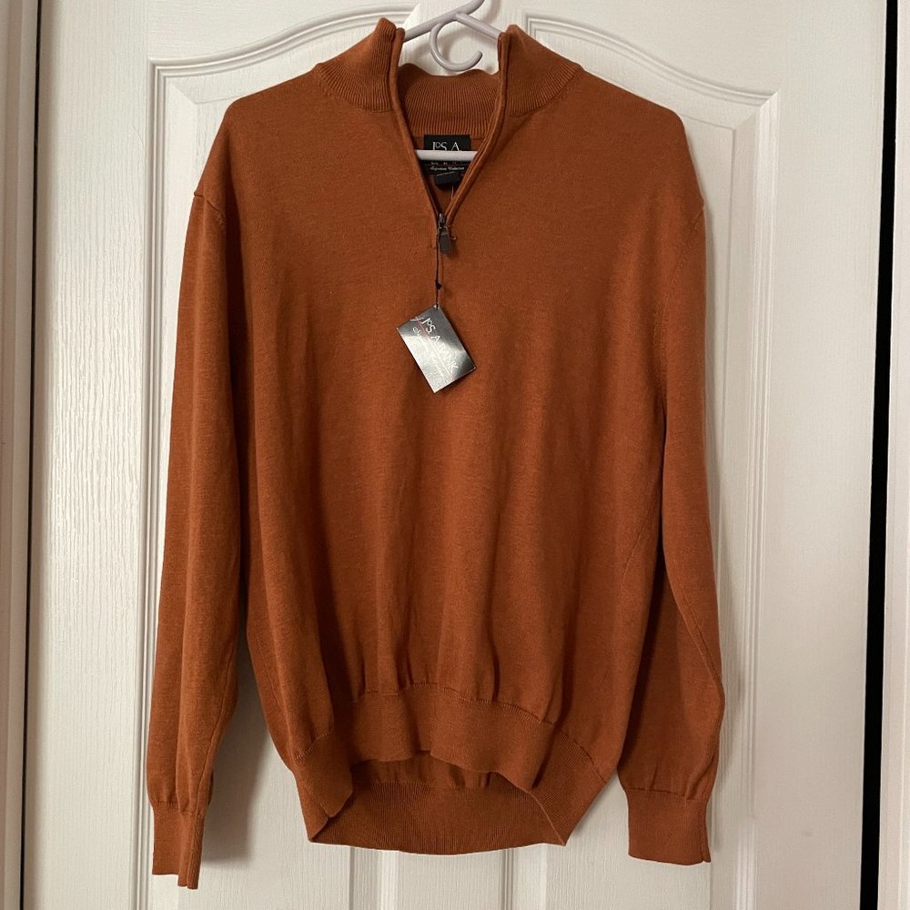 NWT! Jos A Bank Quarter Zip Pullover